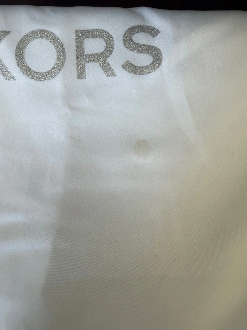 Michael Kors White Woven Leather Tote